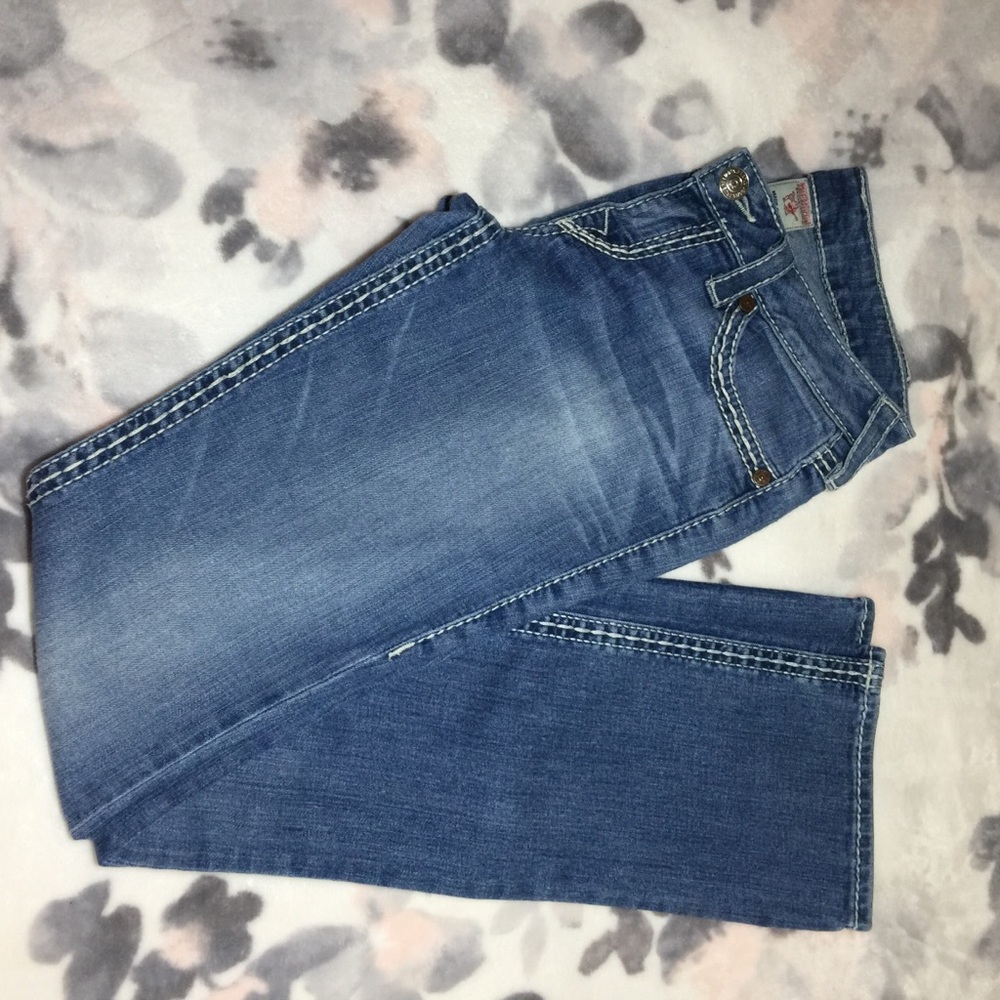 True Religion Women’s Low Rise Bootcut Jeans